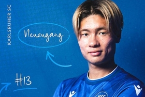 德天空:22歲日本前鋒福田師王將轉(zhuǎn)會(huì)卡爾斯魯厄,總價(jià)100萬(wàn)歐元配圖
