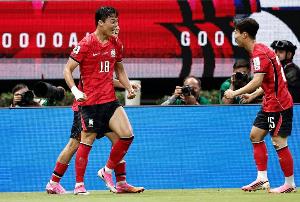 韓國在世界杯8場取勝中7場是對陣歐洲球隊，近6次勝利4次是逆轉(zhuǎn)配圖